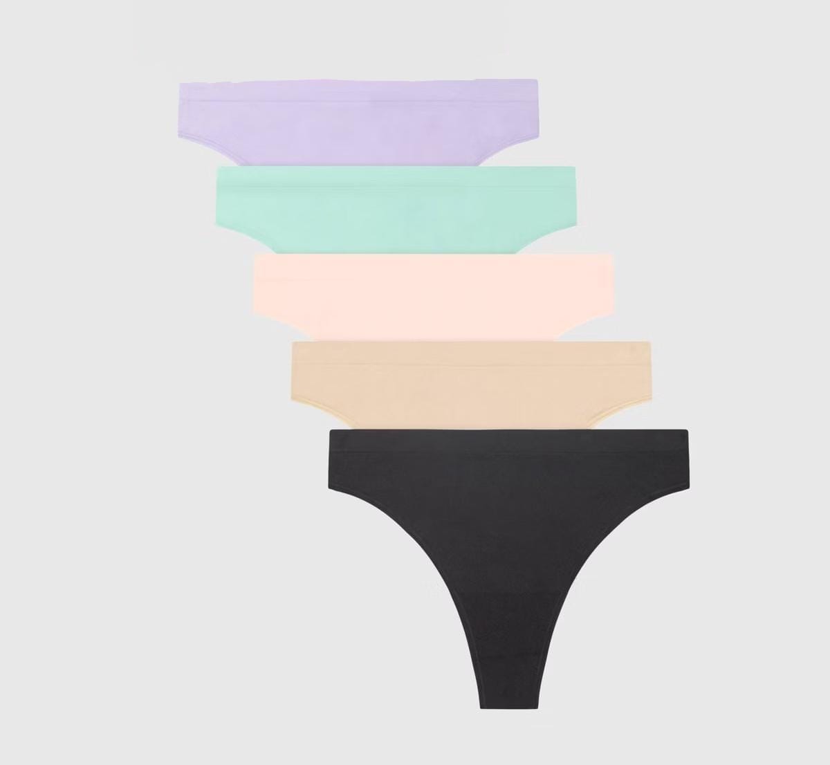 Paquete de 5 calzones para dama talla M - Hanes