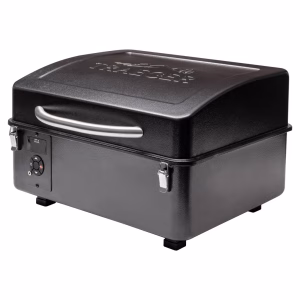 Parrilla portátil de pellets marca Traeger Trailhead