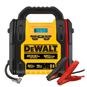 Arrancador de litio con compresor y batería externa USB -DeWalt