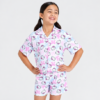 Pijama de 2 piezas para niñas con estampado de Hello Kitty talla 4/5