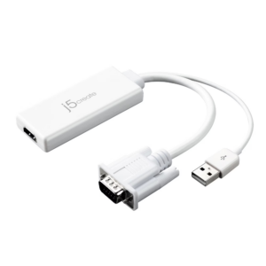 Adaptador de video y audio VGA a HDMI -j5create