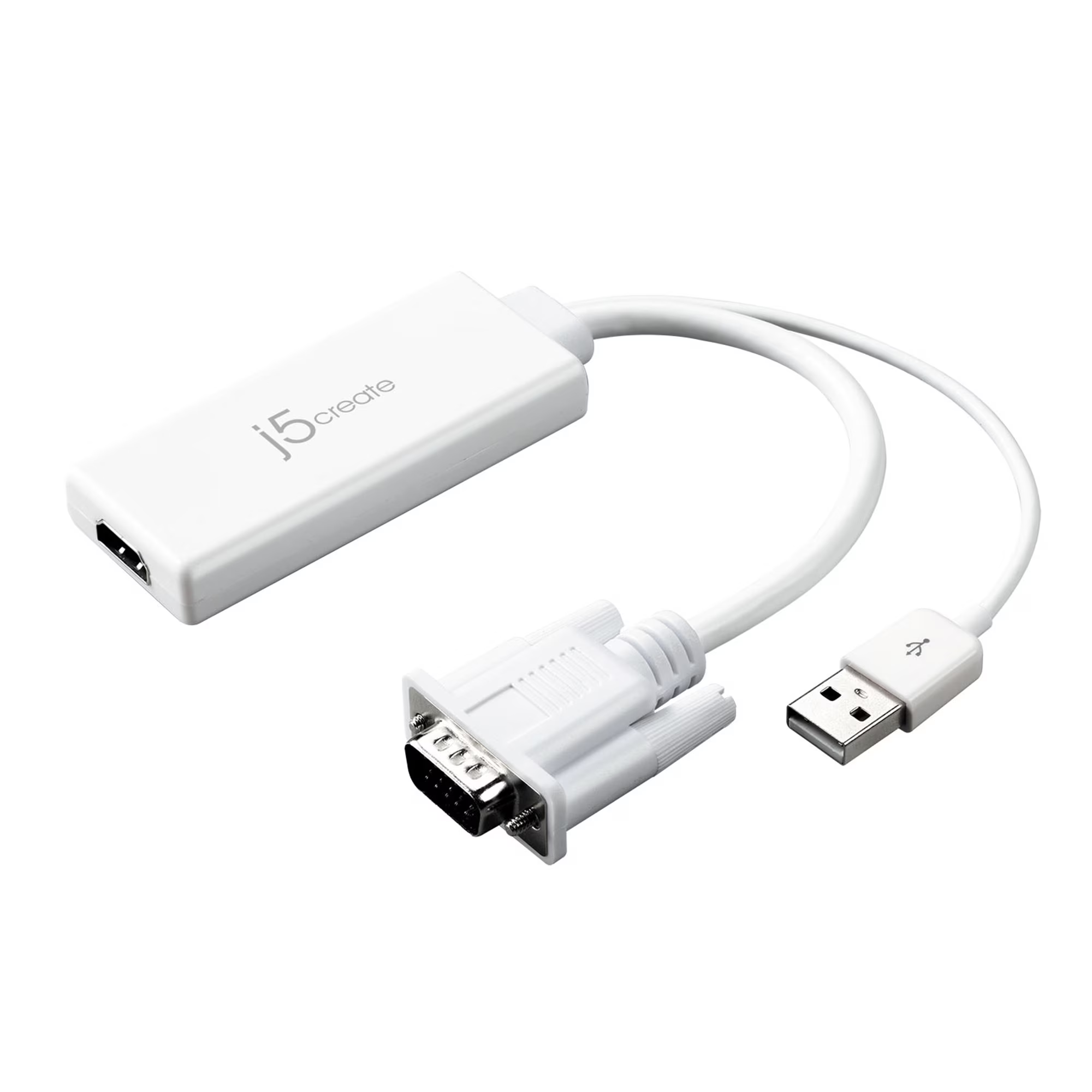 Adaptador de video y audio VGA a HDMI -j5create
