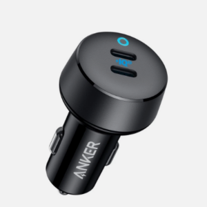 Cargador de celular para carro USB-C de 40W con 2 puertos de carga -Anker