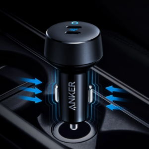 Alternative view of Cargador de celular para carro USB-C de 40W con 2 puertos de carga -Anker