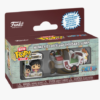 Set de 2 piezas de figuras de vinilo: Monkey D. Luffy y Thousand Sunny -Funko Bitty POP!