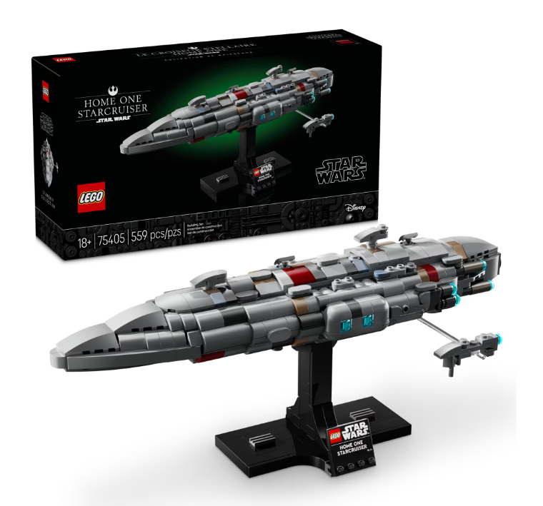 Set de construcción Star Wars: Home One Starcruiser, modelo #75405 -LEGO