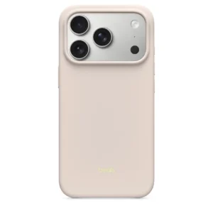 Funda de silicona con MagSafe para iPhone 17 Pro, color rosa bebé -Beats