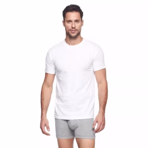 Alternative view of Paquete de 6 camiseta de cuello redondo para caballero talla XL - Hanes