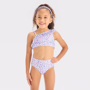 Conjunto de traje de baño de 2 piezas para bebé talla 12 meses -Cat & Jack