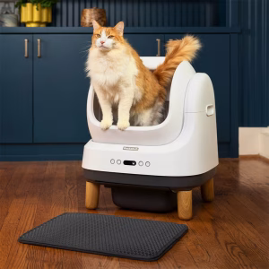 Arenero autolimpiable con diseño abierto y control de olores  -PetSafe