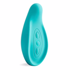 Masajeador de lactancia de silicona 100 % de grado médico, azul verdoso  -LaVie
