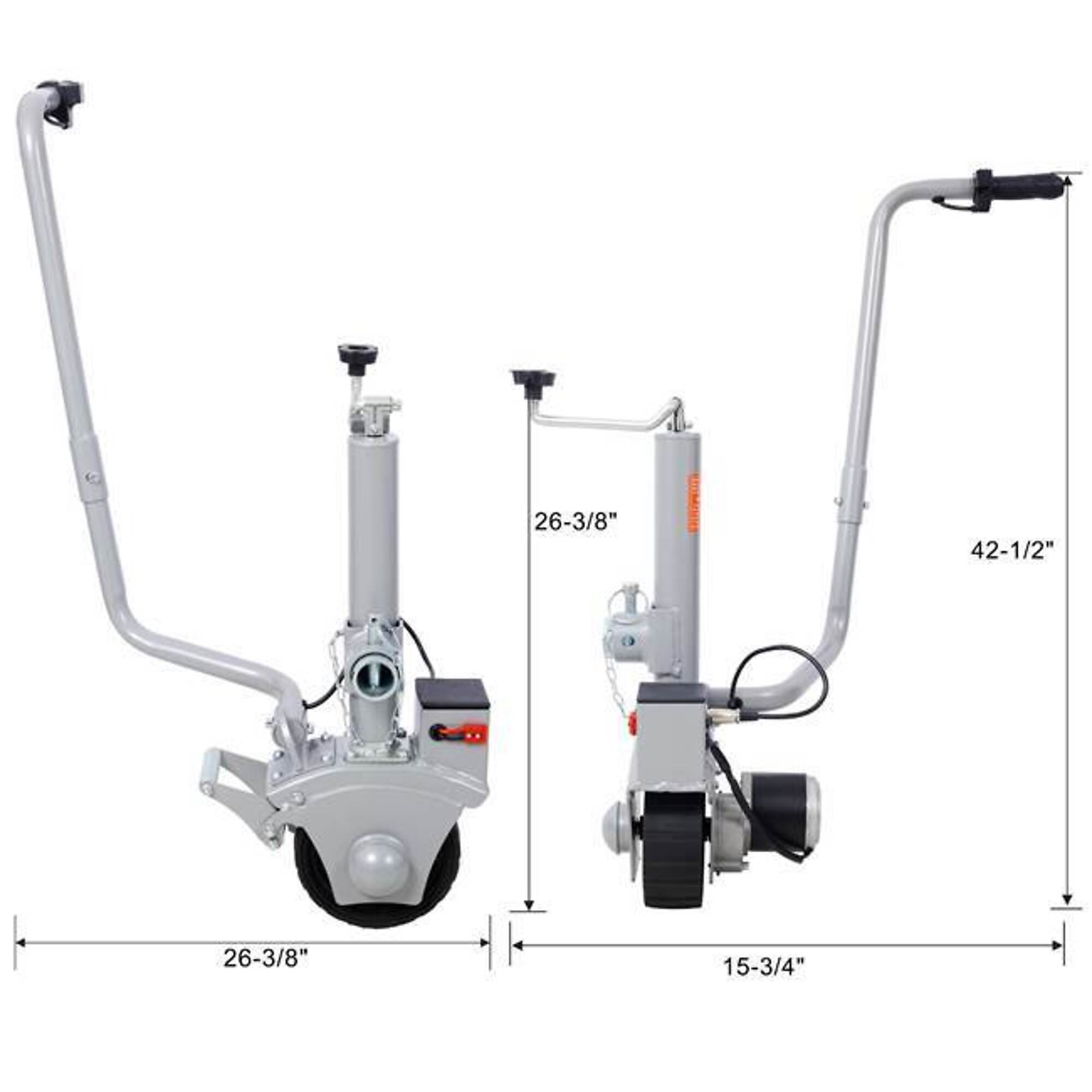 Remolque eléctrico de 5000 lb, motor de 350 W y 12 V, velocidad de 22 pies/min -Northern Tool - Imagen 11
