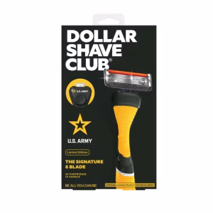 Set de rasuradora con  6 cuchillas de repuesto "U.S. Army" -Dollar Shave Club
