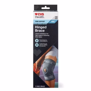 Alternative view of Rodillera articulada de soporte firme, talla única -CVS Health