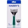 Mango de maquinilla de afeitar con 2 cartuchos de cuchillas -Harry's
