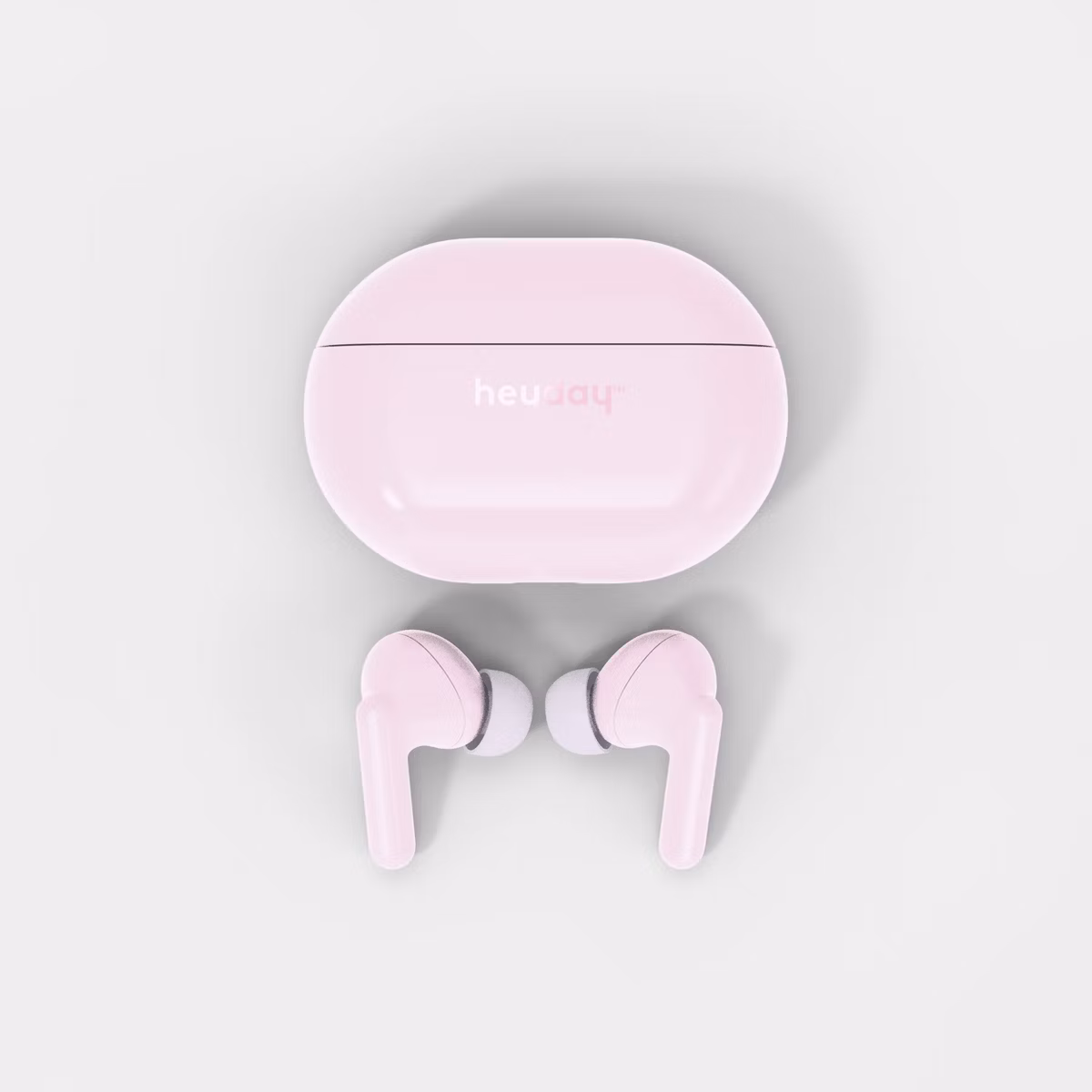 Auriculares bluetooth inalámbricos, color rosa pastel -Heyday