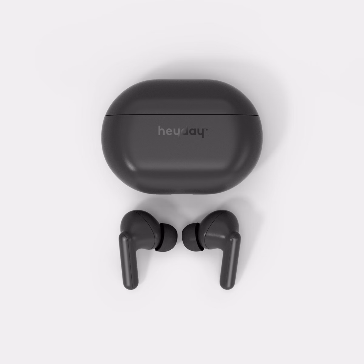 Auriculares bluetooth inalámbricos, color negro -Heyday