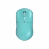Mouse ergonómico inalámbrico de 4 botones, color verde aqua -North