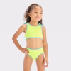Conjunto de traje de baño de 2 piezas para niña talla 4 -Cat & Jack