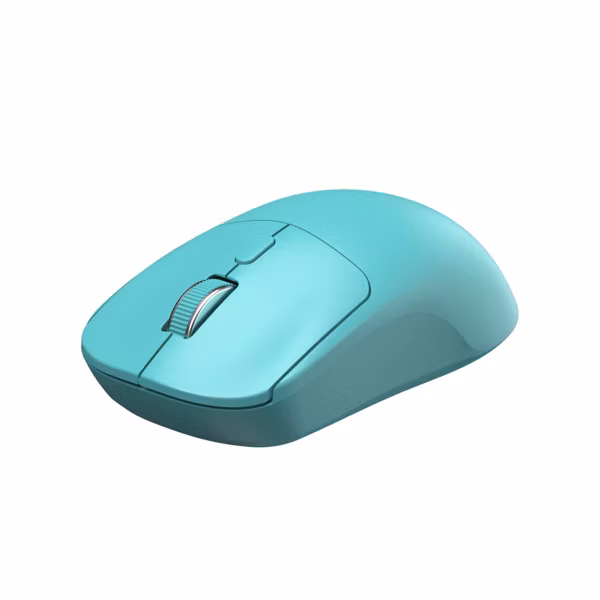 Mouse ergonómico inalámbrico de 4 botones, color verde aqua -North - Imagen 3