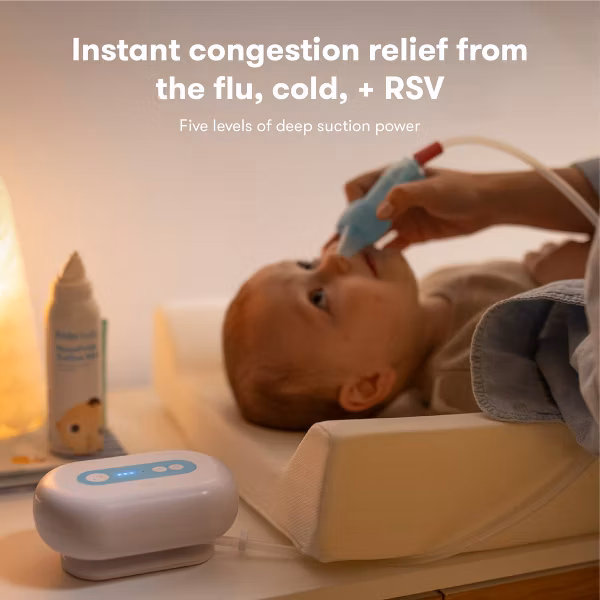 Aspirador nasal eléctrico con succión de grado hospitalario -Frida Baby - Imagen 4