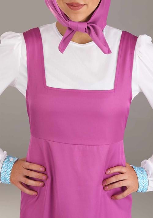 Disfraz de Masha (Masha y el Oso) para adulto talla XL -Halloween Costumes - Imagen 4