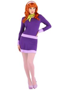 Disfraz de Daphne (Scooby-Doo) para dama talla S -Halloween Costumes