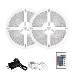Tira de luces LED RGB  para exteriores con cambio de color y control remoto
