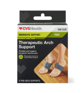 Soporte de arco ajustable terapéutico, talla única -CVS Health