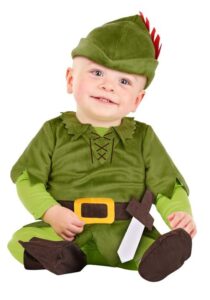 Disfraz de Peter Pan (Disney) para bebés talla 9/12 meses -Halloween Costumes