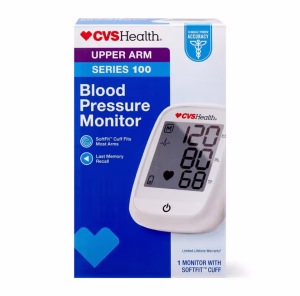 Monitor con pantalla led de presión arterial para brazo, series 100 -CVS Health