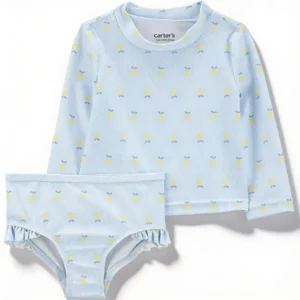 Conjunto de traje de baño de 2 piezas para bebé talla 3 meses -Carter's