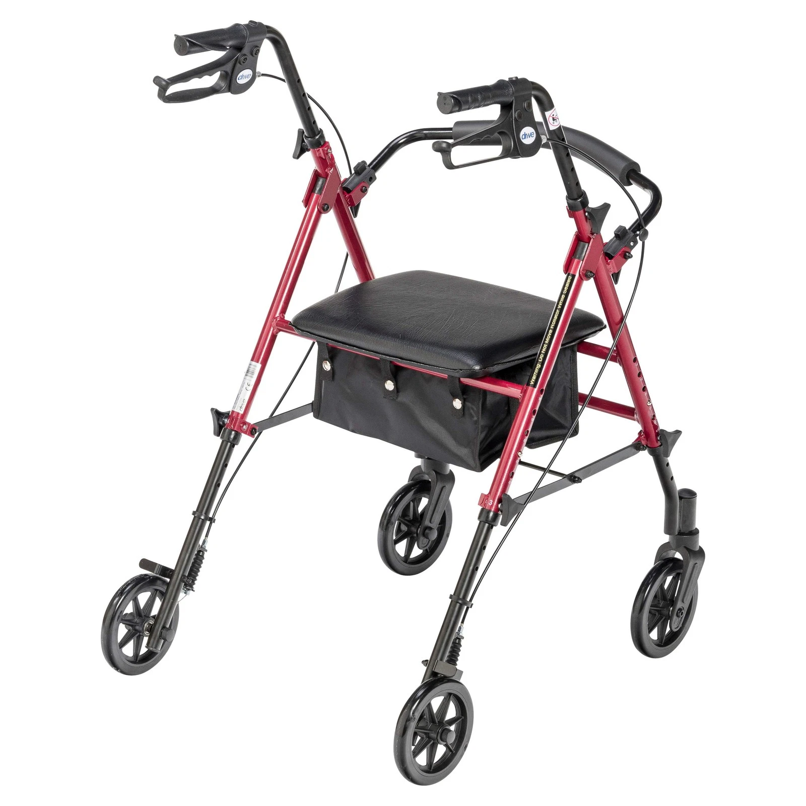 Andadera con ruedas de altura ajustable con estructura de aluminio -Drive Medical - Imagen 5