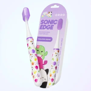 Cepillo de dientes recargable con tecnología sónica, diseño de Squishmallows -ORDO