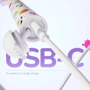 Alternative view of Cepillo de dientes recargable con tecnología sónica, diseño de Squishmallows -ORDO