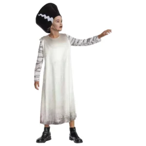 Disfraz de la novia de Frankenstein para niños talla 7/8 -Disguise
