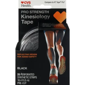 Paquete de 20 tiras sintéticas perforadas de kinesiología  -Cvs Health