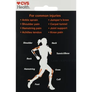 Alternative view of Paquete de 20 tiras sintéticas perforadas de kinesiología -Cvs Health
