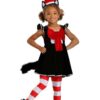 Disfraz de el gato en el sombrero para niñas talla 4 -Halloween Costumes