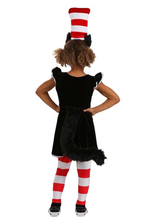 Disfraz de el gato en el sombrero para niñas talla 4 -Halloween Costumes - Imagen 2